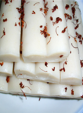 桂花年糕手工糯米糍粑炒涮煮糕点油炸下午茶点心软糯香甜火锅食材