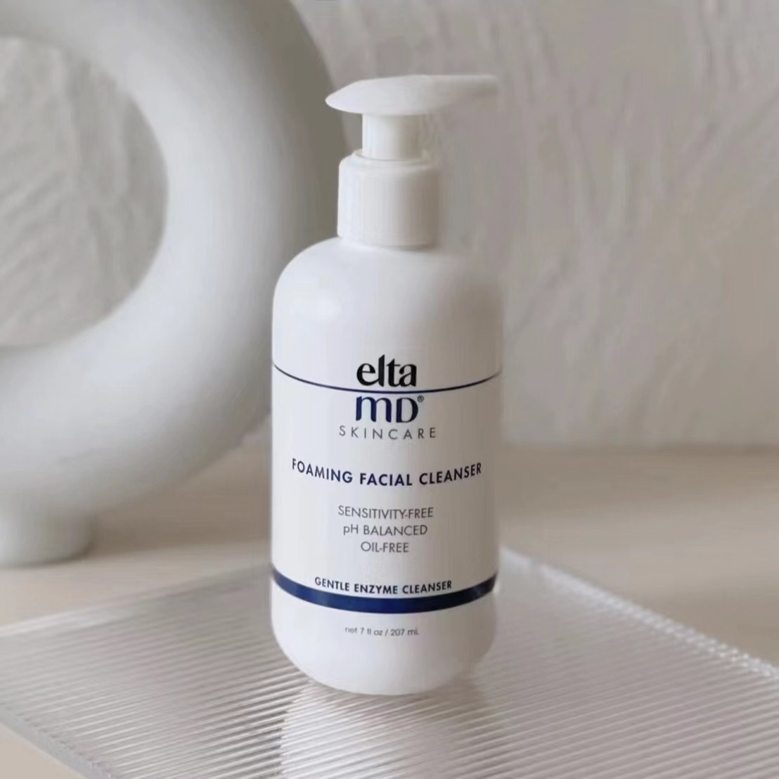 elta md安妍科洗面奶氨基酸泡沫洁面乳深层清洁控油补水保湿207ml