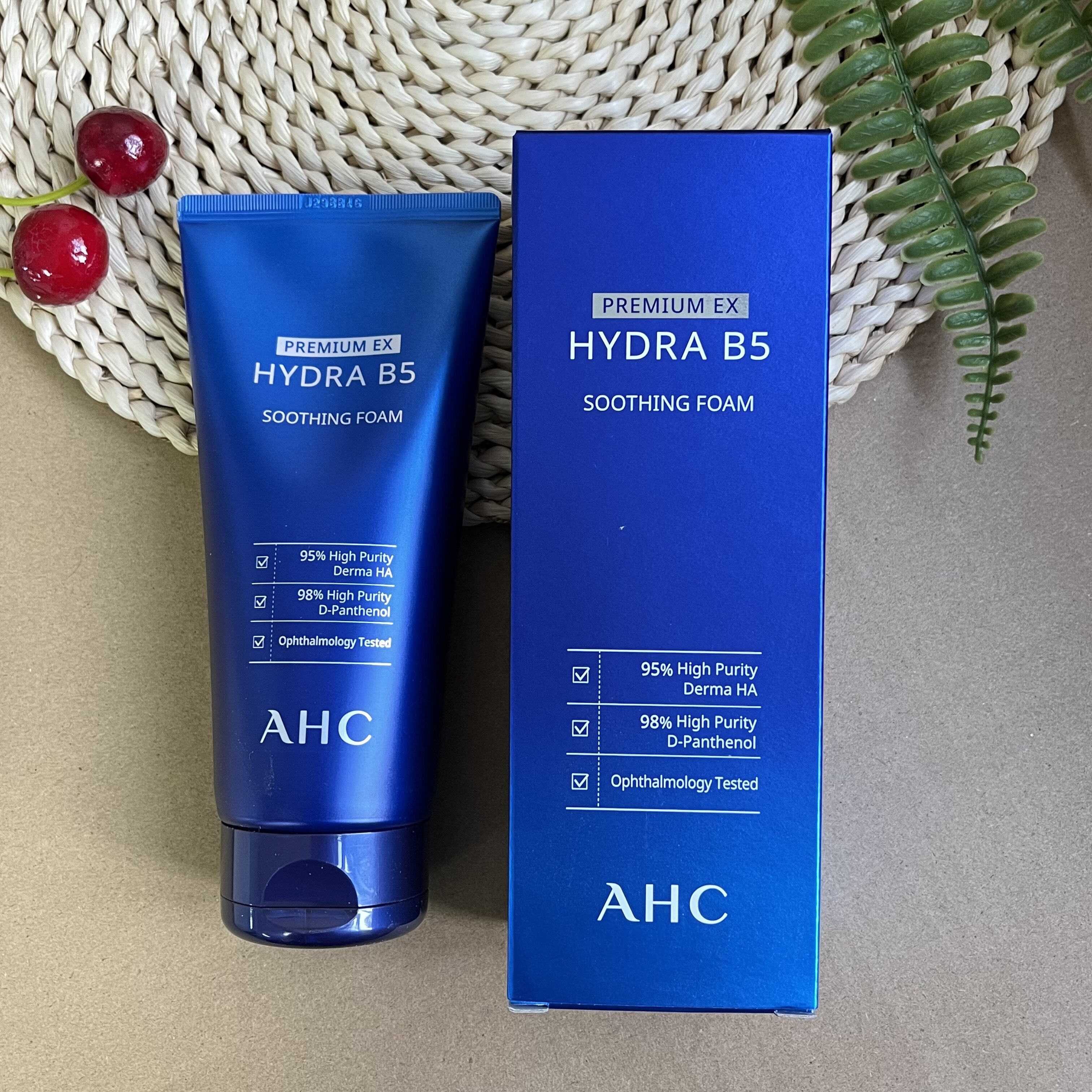 ahc玻尿酸b5洁面乳洗面奶清爽清洁孕妇可用舒缓锁水控油平价