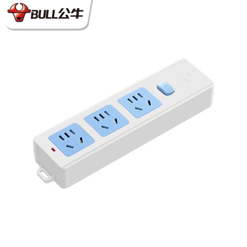 公牛原装无线插排插座412K家用不带线接线板排插413K总控电源插板