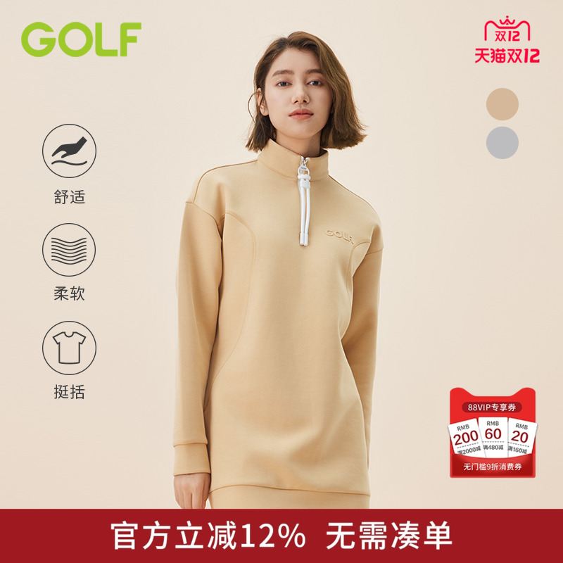 GOLF高尔夫宽松显瘦休闲卫衣裙