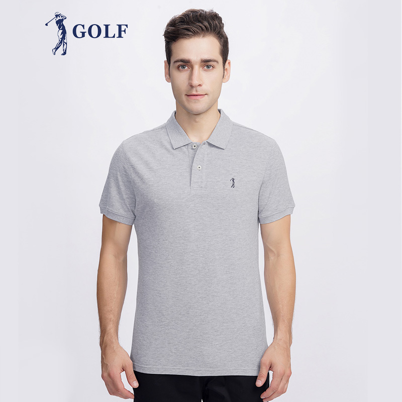 GOLF/¸ß¶û·ò´¿É«±£ÂÞ¶ÌÐäpoloÉÀ·ÁìtÐôÄÐÊ¿¸ßµµÕýÆ·ÉÌÎñÐÝÏÐÄÐ×°