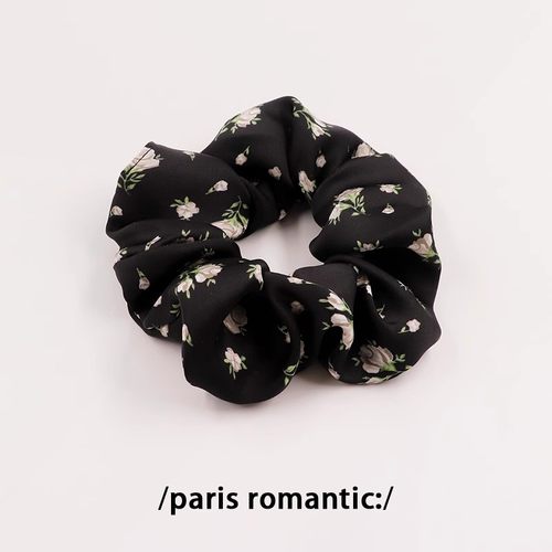 田园风碎花大肠发圈韩国小清新