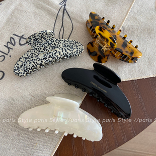 日韩大号醋酸抓夹女后脑勺发抓鲨鱼夹发夹盘发高级感夹子头饰发卡