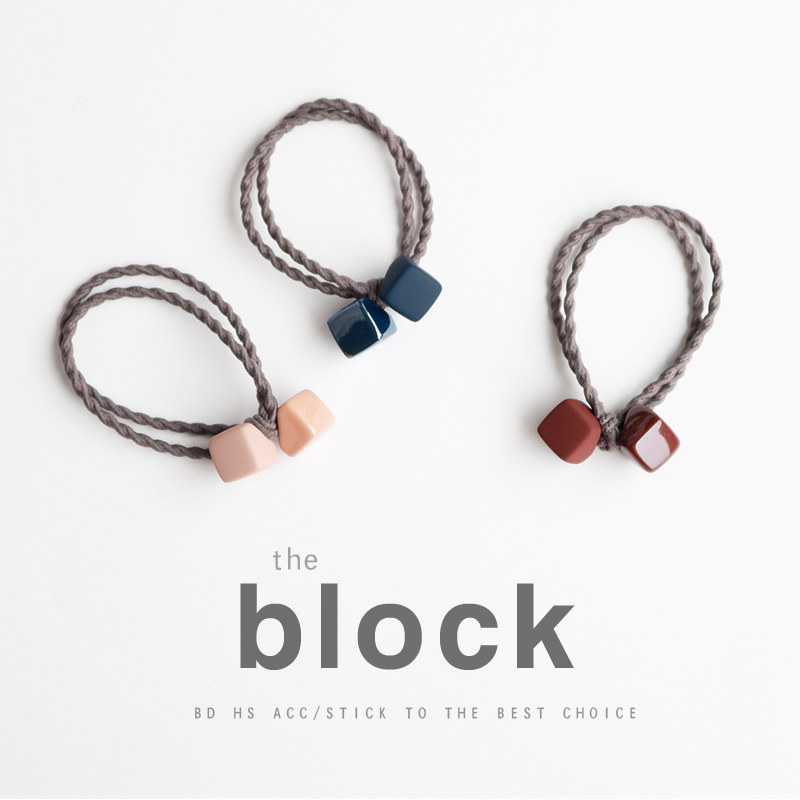 日韩清新方块发绳发饰简约百搭马尾扎头发橡皮筋韩国头饰头绳发圈在类目 饰品/流行首饰/时尚饰品新, 发饰中 - 来自Buy2taobao.com提供专业的淘宝代购服务
