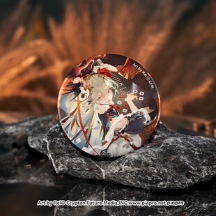 现货 初音未来 十面埋伏Ver.徽章 GSM miku 动漫二次元周边
