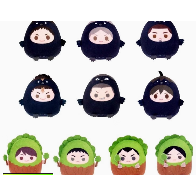 【日谷】次元汇 日谷 排球少年 毛绒玩偶系列盲盒 官方正版