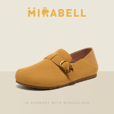 Mirabell/美丽宝2025秋季商场同款勃肯鞋女全包新款休闲单鞋女