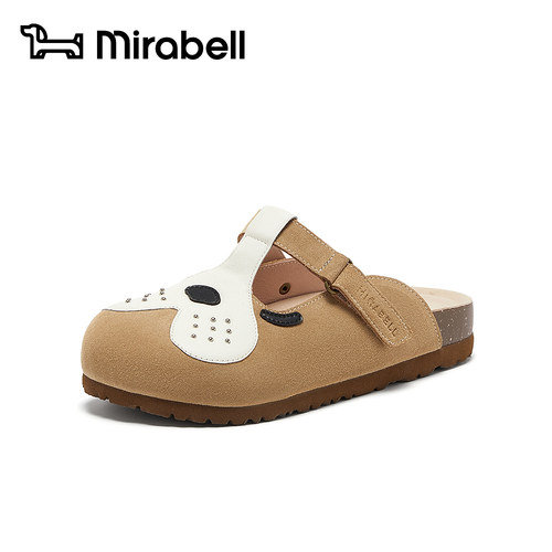 Mirabell美丽宝2026夏新款女丑萌圆头单鞋软底包头博肯鞋B7L24BT6