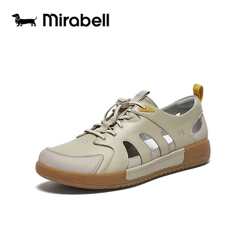 Mirabell/美丽宝夏季镂空透气男休闲凉鞋B7J09BK5