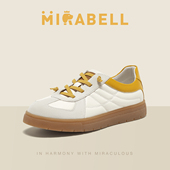 内增高休闲板鞋 Mirabell 女 德训鞋 女款 美丽宝2025秋新款 商场同款