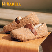 100%羊毛里毛绒勃肯女休闲鞋 闪闪冬日Mirabell美丽宝2025冬款 女鞋