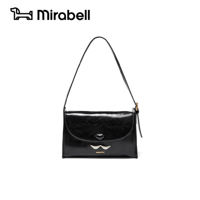 Mirabell2026新款复古法棍包真皮单肩斜挎包通勤百搭小包SOD11AX6
