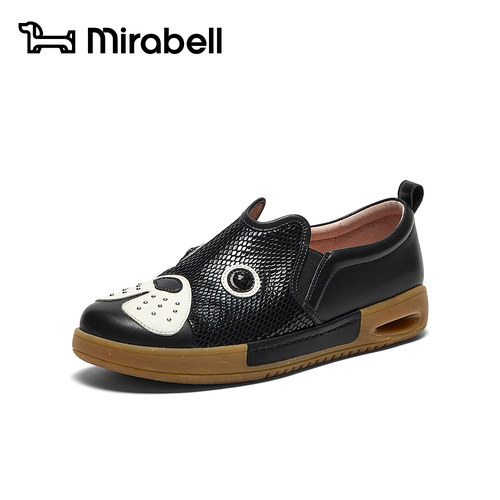 大眼狗仿生-呼吸鞋Mirabell2026秋新款乐福鞋休闲厚底女单鞋B8K27