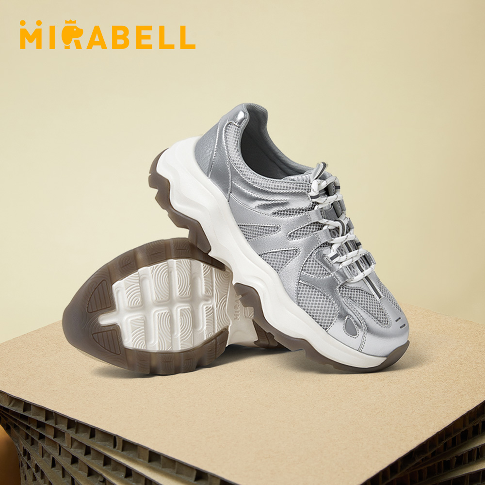 【爆款新品】沈月同款萤火虫Mirabell2025春新老爹鞋女运动鞋透气