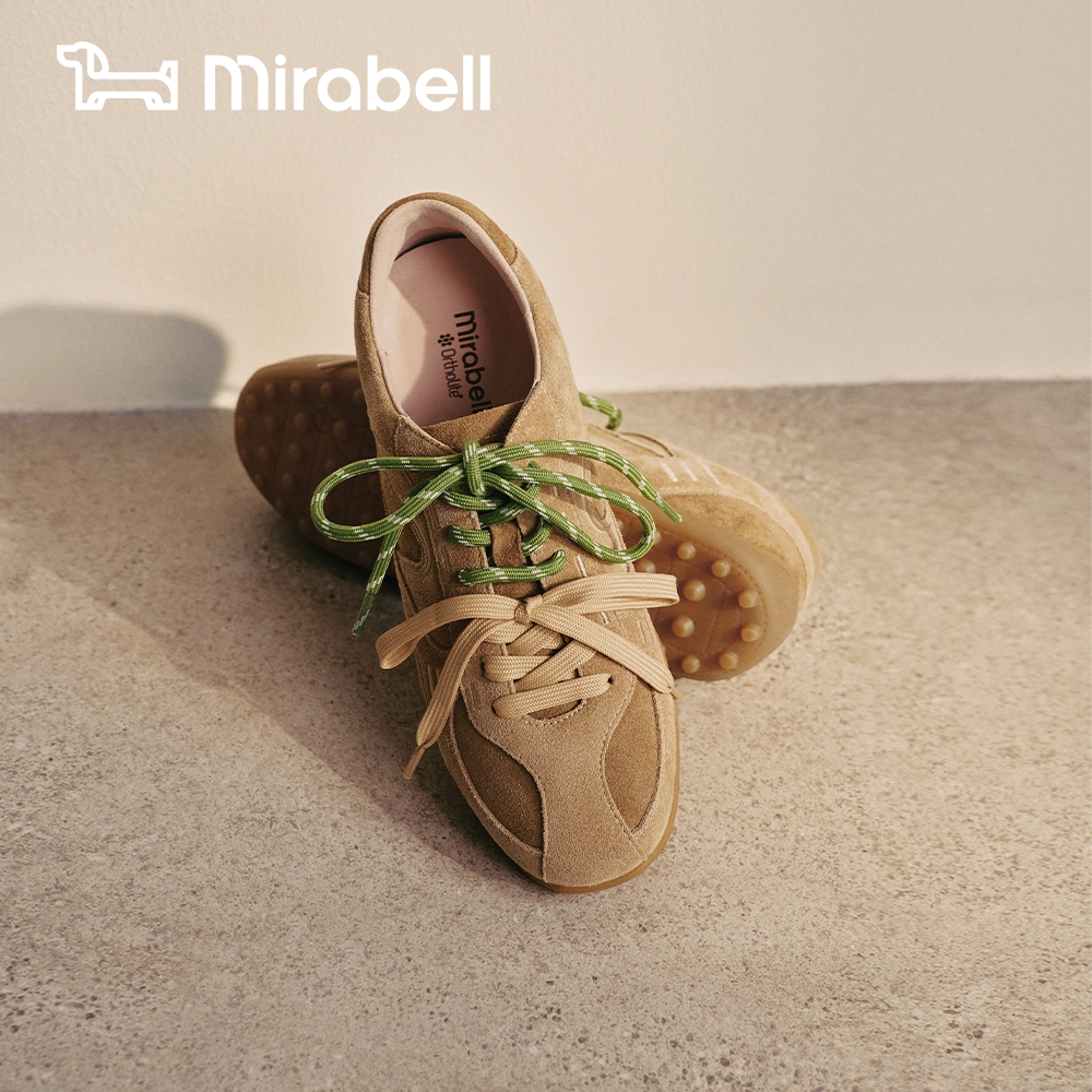 小绒爪Mirabell2026秋新款德训鞋女软底拳击鞋复古运动鞋Q3F10CM6图片