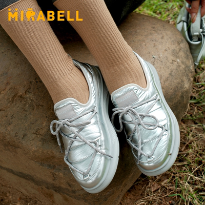 雪绒绒Mirabell/美丽宝2025秋季商场同款保暖女休闲鞋B6P28CM5