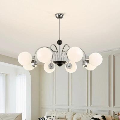 北欧客厅吊灯网红复古法式中古风