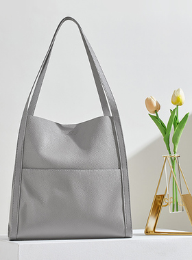 波斯丹顿新款大容量时尚通勤牛皮单肩包托特包女包BL1252561BZ