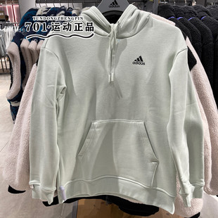加绒保暖休闲上衣套头卫衣IB2711 冬季 正品 Adidas阿迪达斯男女同款