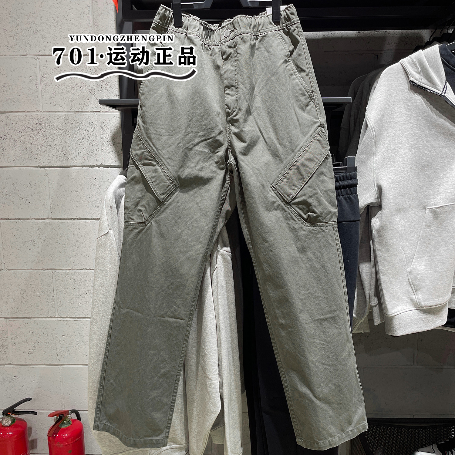 耐克新款男秋季牛仔套装运动长裤