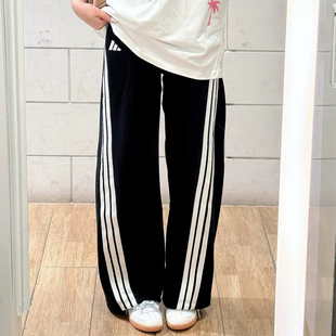 三条杠时尚 香蕉裤 阿迪达斯女子扭扭裤 4929 KF4927 4928 长裤 正品