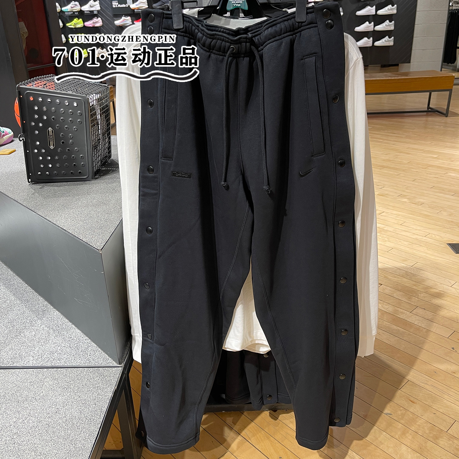 耐克男子加绒保暖运动长裤