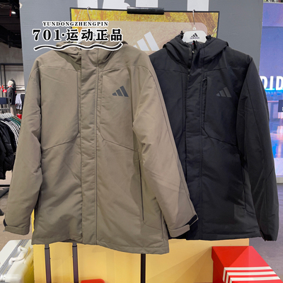 JY4213运动羽绒服拒水防泼连帽