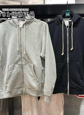 专柜正品NIKE耐克男子春秋款灰色黑色外套休闲夹克FZ0223-010-063