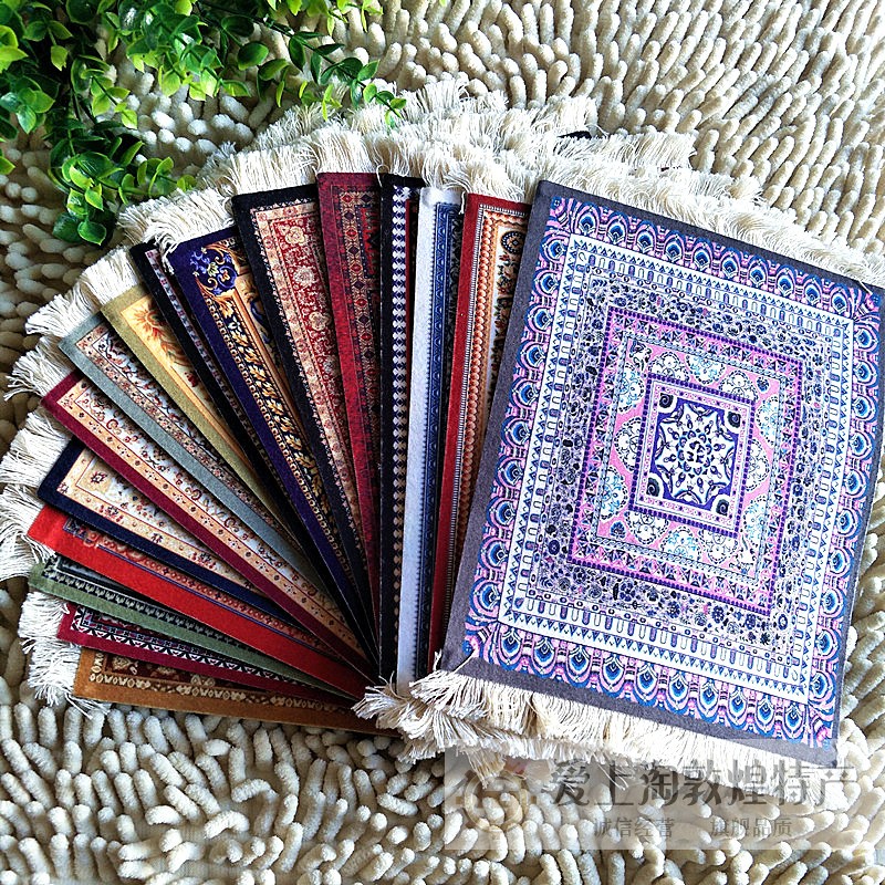 敦煌壁画文创鼠标垫复古艺术垫胶桌杯垫莫高窟旅游纪念礼品包邮