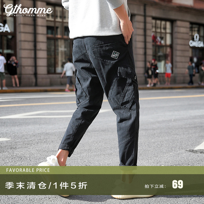 gthomme2021秋季工装裤