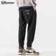 潮牌卫裤 宽松束脚裤 长裤 加绒裤 男生 运动裤 子男款 休闲裤 秋冬季 男士