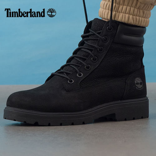 Timberland添柏岚马丁靴男鞋踢不烂大黄靴户外徒步耐磨皮革休闲鞋
