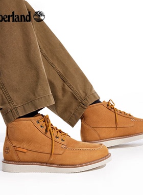 Timberland添柏岚官方男鞋中帮靴商务通勤休闲舒适轻便透气|A6AZE
