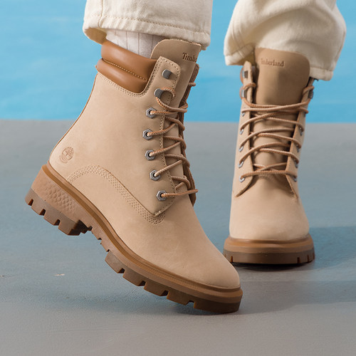 Timberland添柏岚女鞋高帮马丁靴户外休闲徒步登山运动鞋高帮靴子