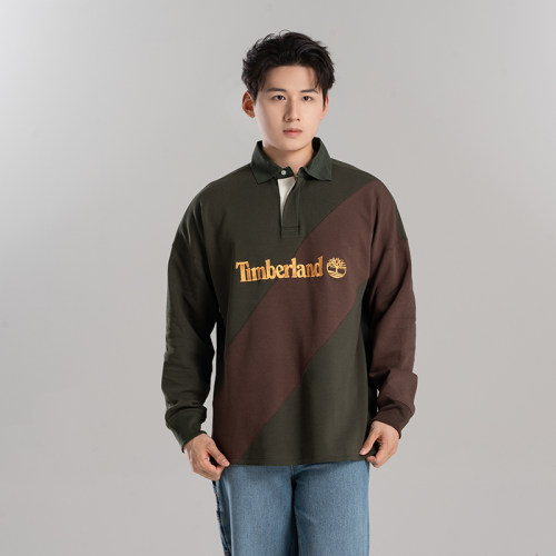 Timberland添柏岚男士长袖T恤户外徒步休闲 露营套头衫上衣A6G2Q