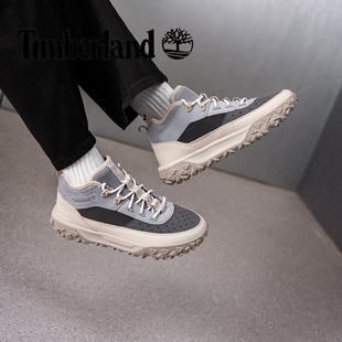 添柏岚男鞋 春季新款时尚休闲鞋户外运动鞋抓地轻便登山中帮徒