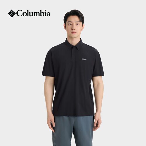 Columbia哥伦比亚商务T恤夏季短袖男装半袖速干透气POLO衫AE5638