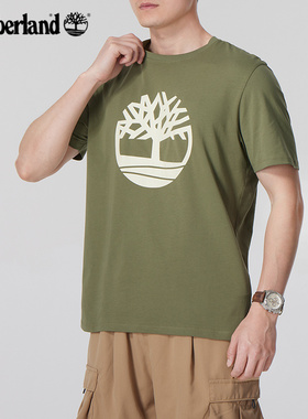 添柏岚短袖T恤男夏季新款户外旅行半袖透气休闲印花上衣A6281