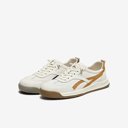 TATA他她休闲复古德训鞋男鞋百搭小白鞋板鞋2025夏季新款74H20BM5