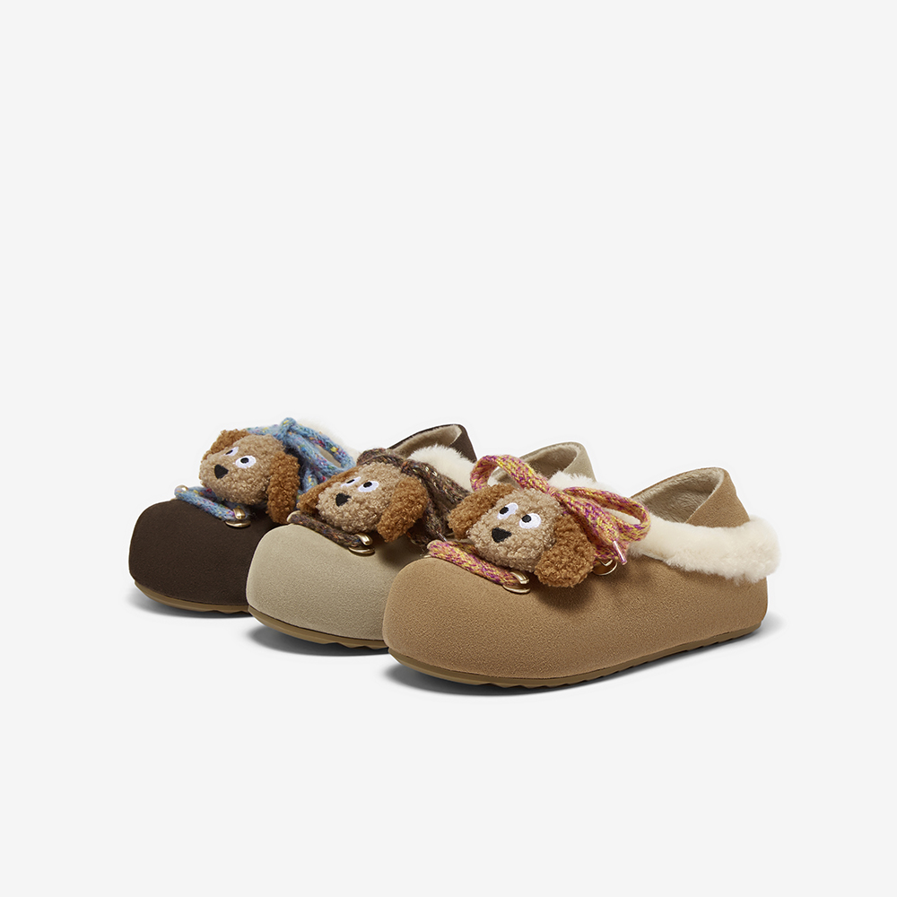 百思图25冬新款真皮勃肯鞋