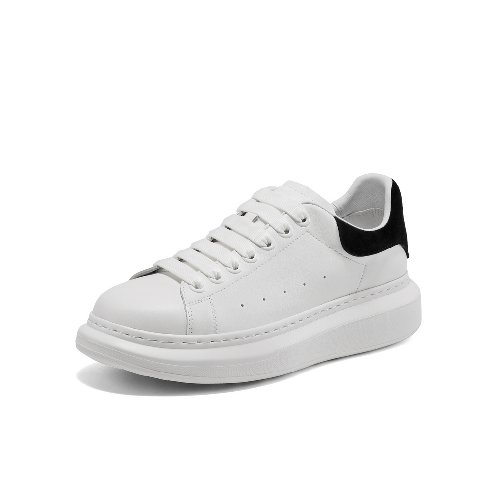 百丽2025春新厚底休闲板鞋