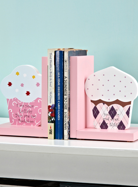 卡通书立。女孩房书桌收纳神器。