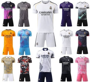2526皇马球衣曼城主场客场足球服阿森纳马竞AC巴萨成人儿童球衣