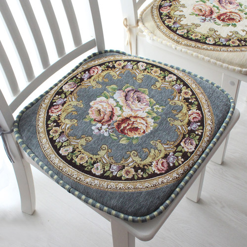 中式椅垫简约实木餐椅垫加厚