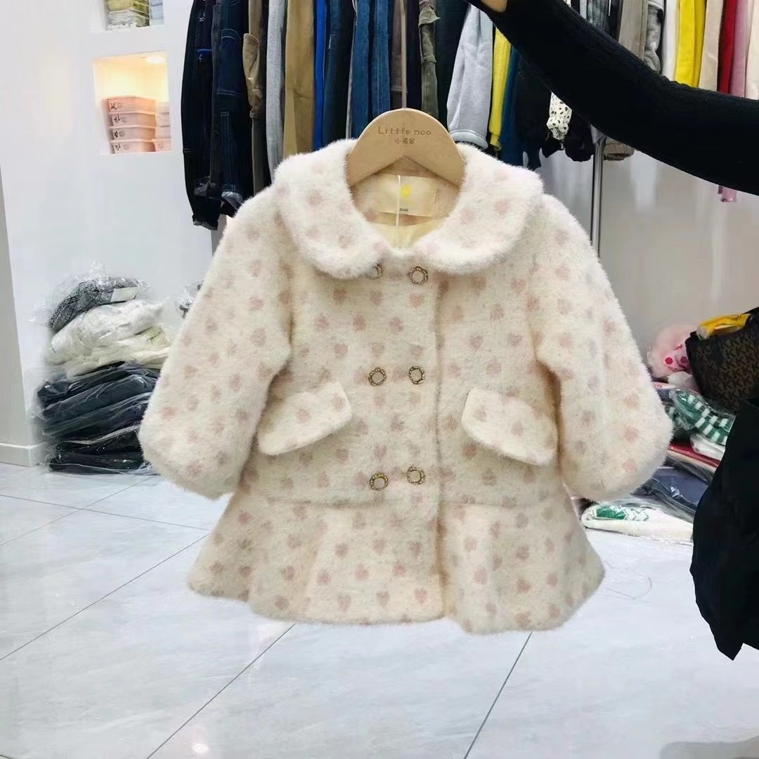 【小童清仓】迷你贝儿秋冬款加绒普通外套