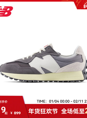 NEW BALANCE NB官方24新款运动鞋男女复古轻便百搭休闲鞋U327WRF