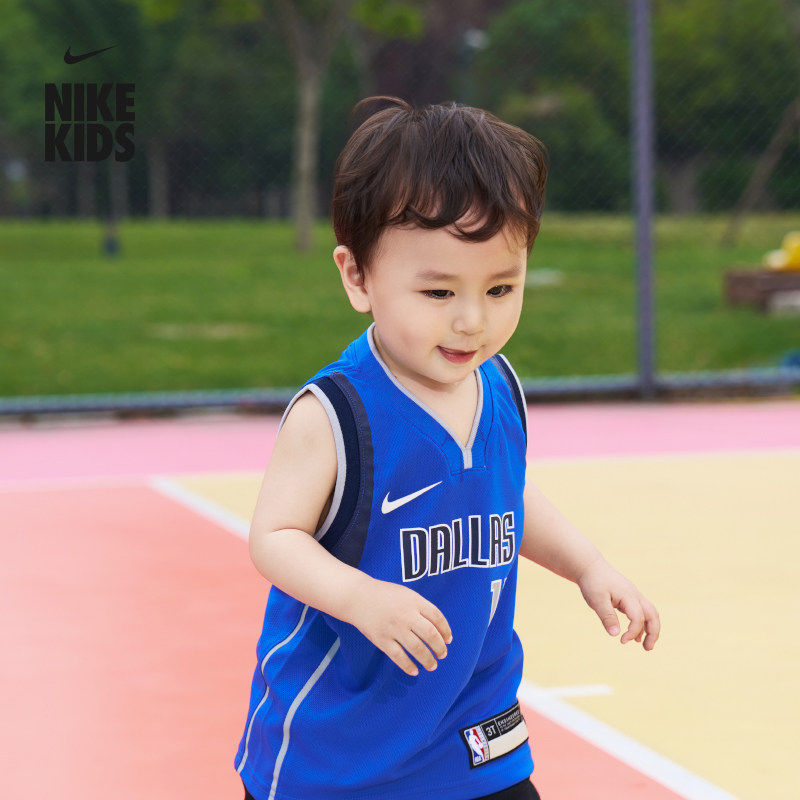 耐克达拉斯独行侠队婴童美式球衣男童宝宝NIKE ICON NBA II5847