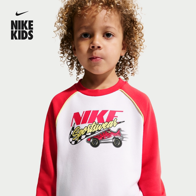 Nike耐克针织婴童上衣圆领卫衣