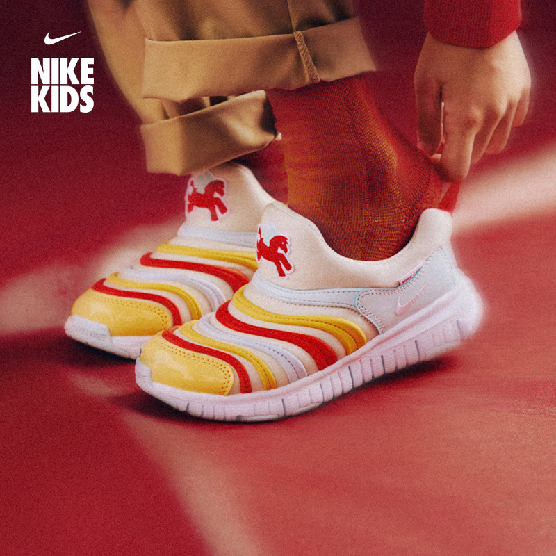 耐克马年限定脱缰系列新年款幼童运动鞋春新款男女童NIKE IQ1137